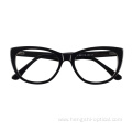High Quality Cat Eye Computer Clear Blue Light Glasses Acetate Frame